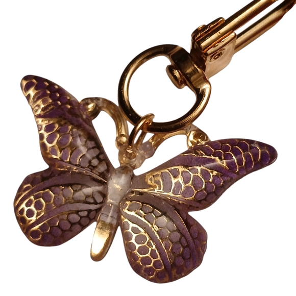 Butterfly bag charm/Key chain NWOT - Picture 3 of 6